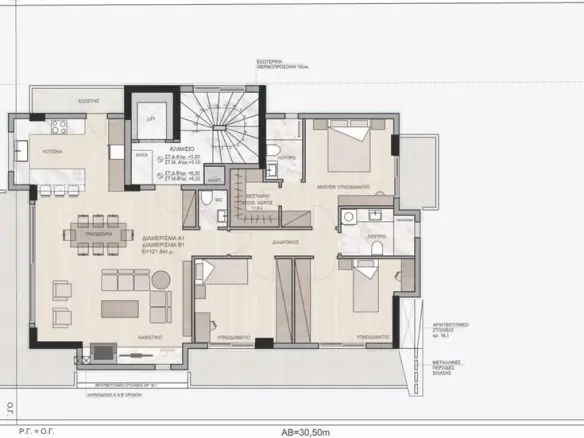 3-bedroom Flat In Vari – Varkiza, Greece (122 M²)