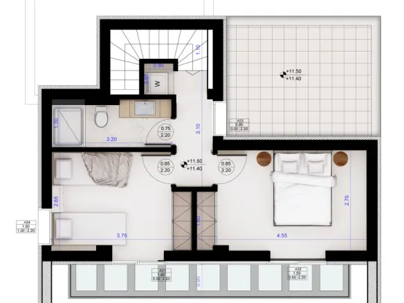 2-bedroom Duplex In Kalamaria, Greece (109 M²)