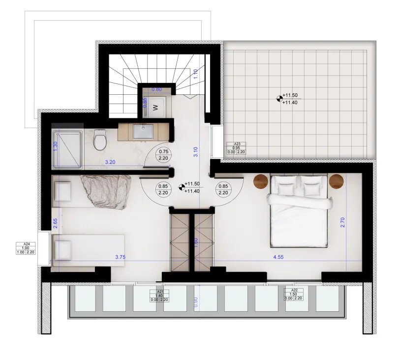 2-bedroom Duplex In Kalamaria, Greece (109 M²)