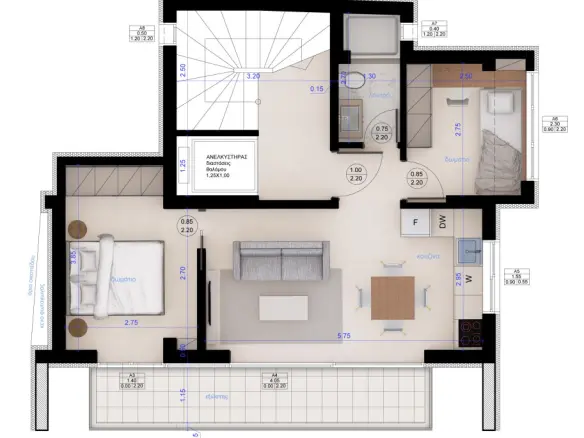 2-bedroom Flat In Kalamaria, Greece (69 M²)