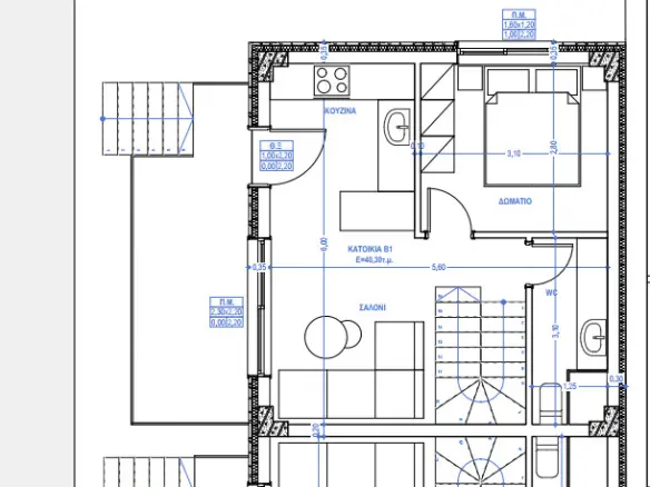 Maisonette Of 78 M² In Sithonia, Chalkidiki