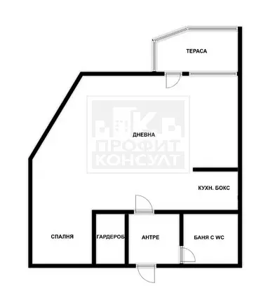 Plan Studio In Kartala District, Veliko Tarnovo