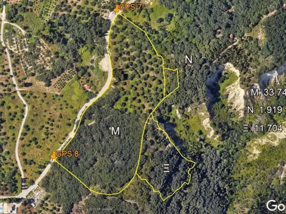 Land In Corfu, Greece