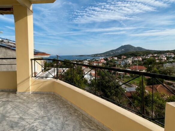Vravrona Single-family House For Sale – Building 380 Sq.m. On A Plot Of 700 Sq.m. With Unlimited Sea