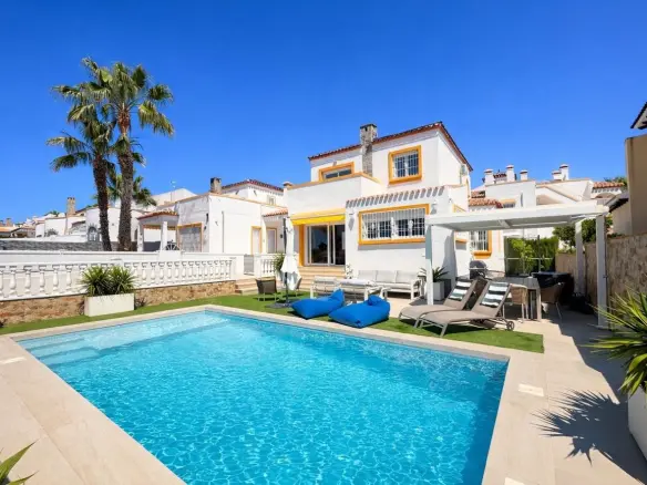 Villa Of 160 M² With A Terrace In Orihuela Costa, Spain