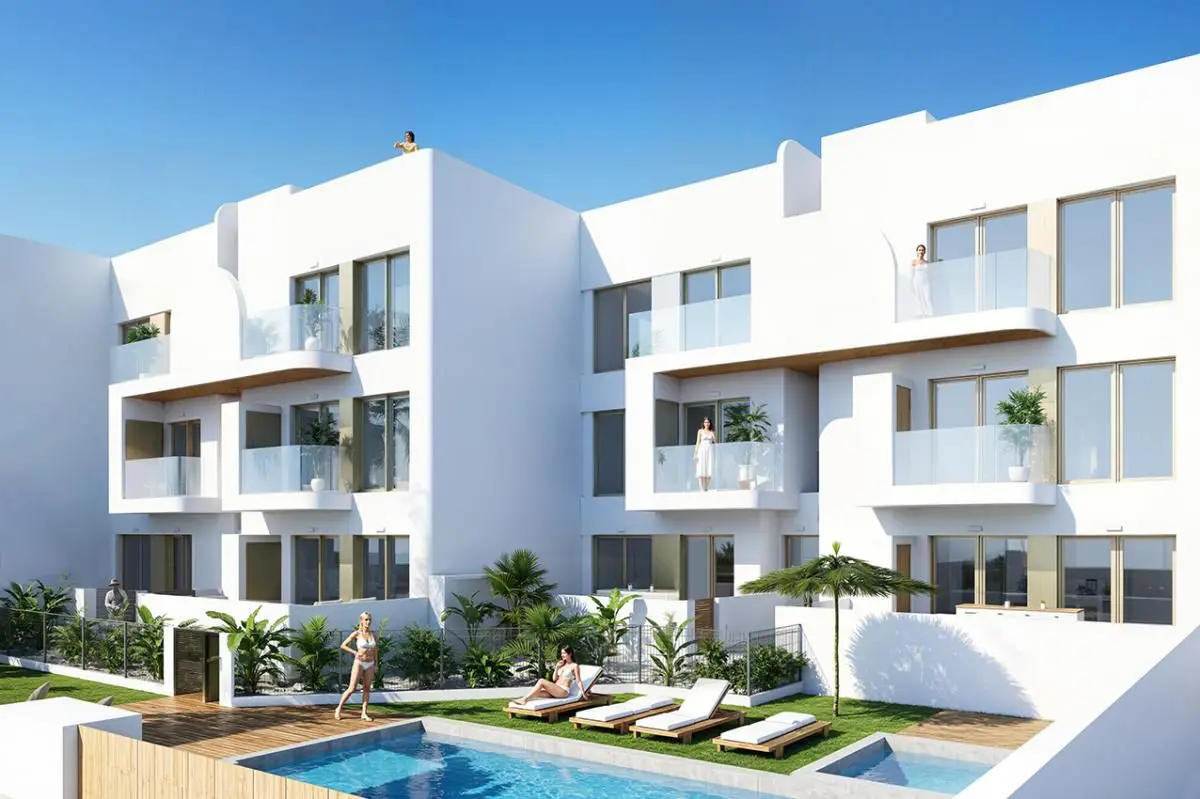 Apartment Of 85 M² In Los Alcázares, Spain