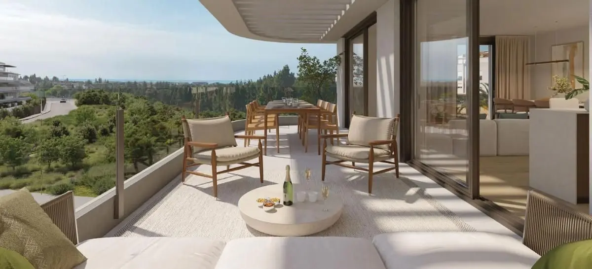 Apartment Of 95 M² With Sea View In Mijas, Spain