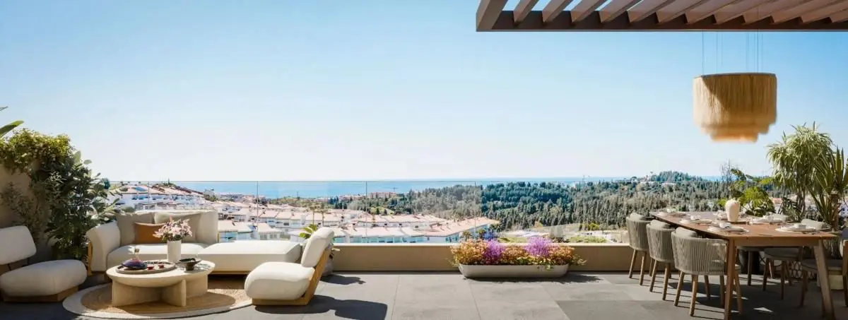 Apartment Of 99 M² With Mediterranean Views In Mijas, Spain