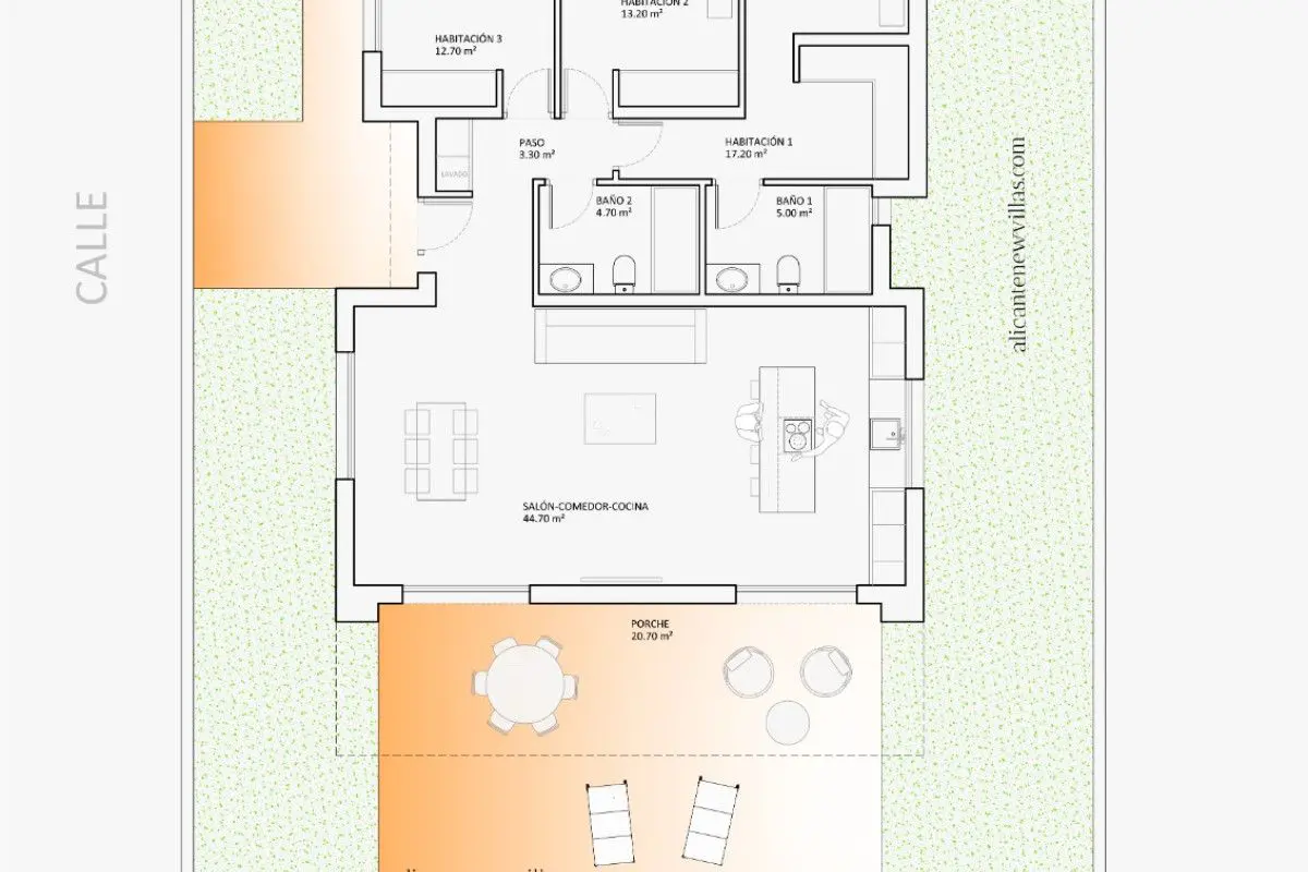 Villa Of 108 M² In Hondon De Las Nieves, Spain