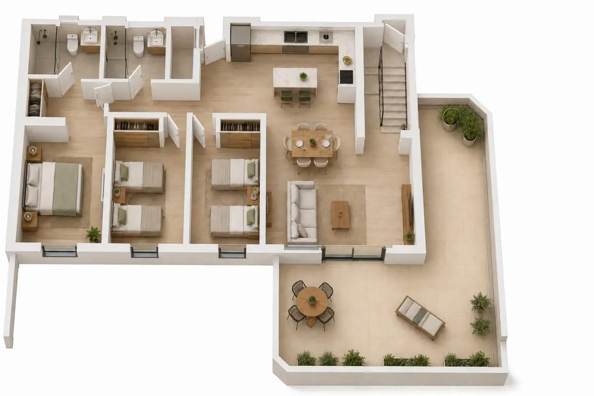 Apartment Of 167 M² In Villajoyosa, Spain