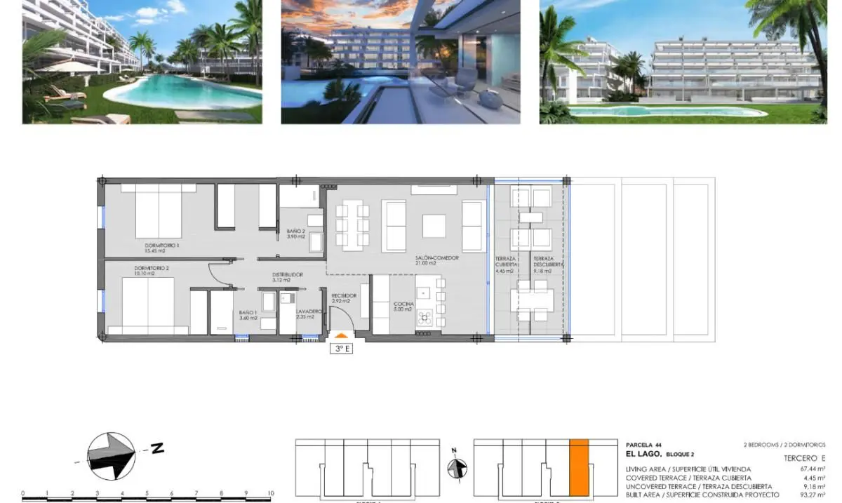 Apartment Of 93 M² In Cartagena, Spain