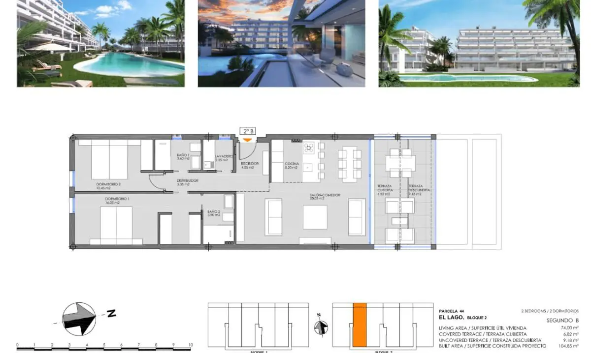 Apartment Of 93 M² In Cartagena, Spain