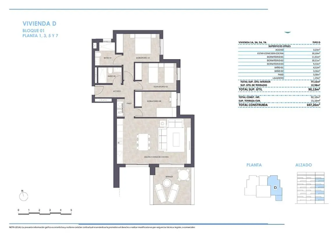 Apartment Of 85 M² In Calpe, Spain