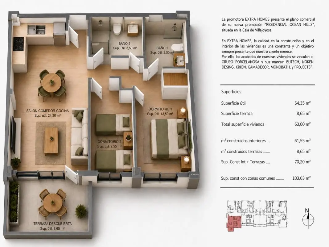 Apartment Of 167 M² In Villajoyosa, Spain