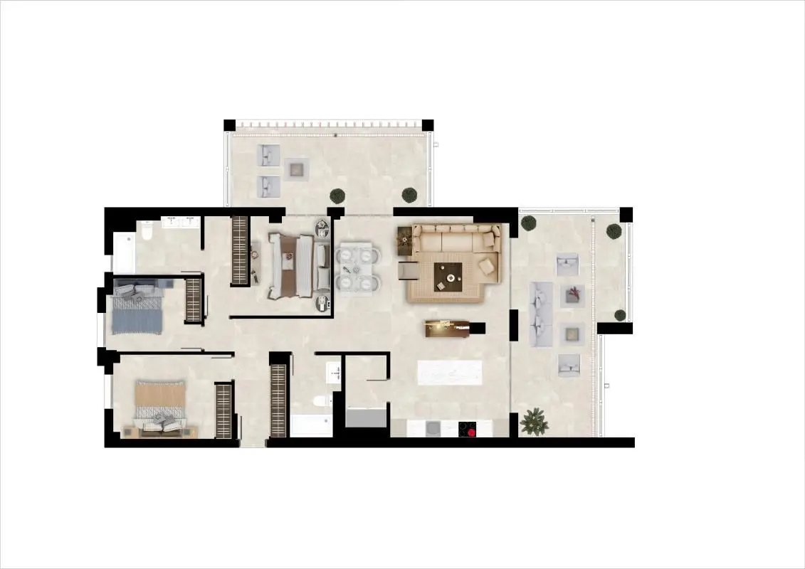 Apartment Of 103 M² In Benahavis, Spain