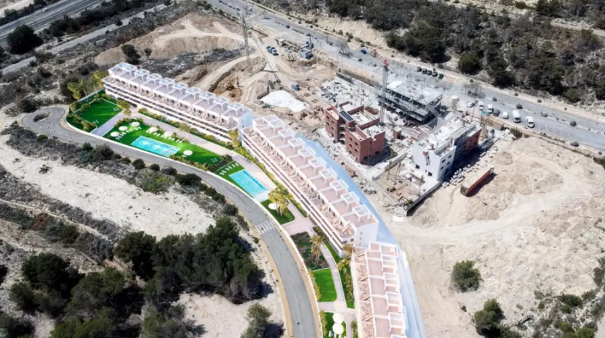 Apartment Of 87 M² With Sea View In Finestrat, Spain