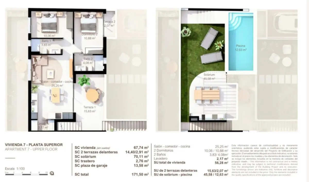 Bungalow Of 69 M² In Lo Pagan, Spain