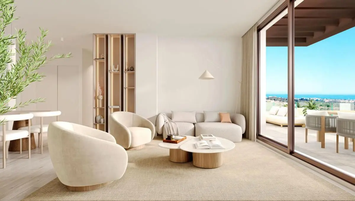 Apartment Of 99 M² With Mediterranean Views In Mijas, Spain