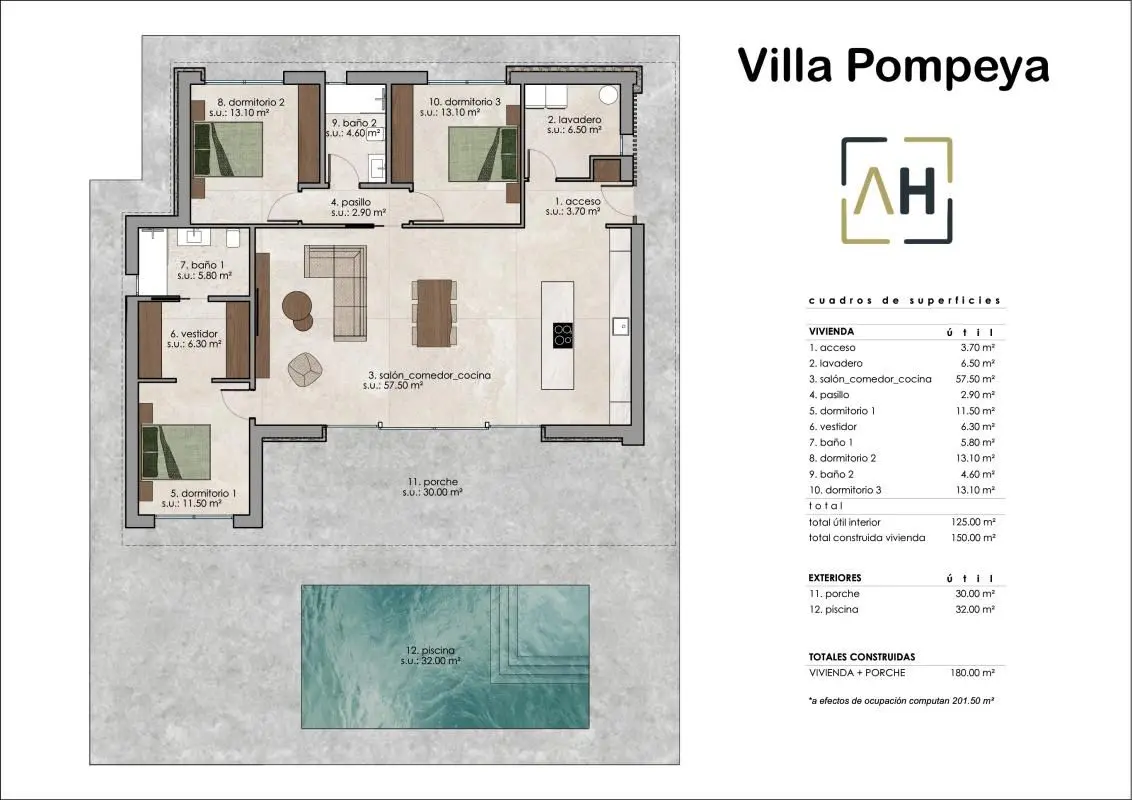 Villa 180 M² In Hondon De Los Frailes, Spain – Mediter Real Estate