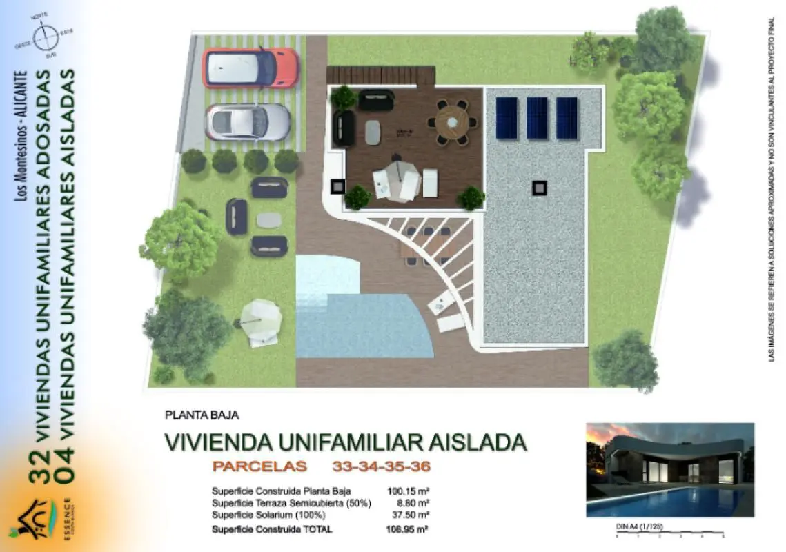 Villa Of 117 M² In Los Montesinos, Spain