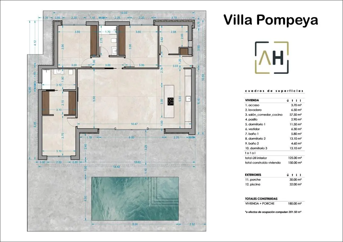 Villa 180 M² In Hondon De Los Frailes, Spain – Mediter Real Estate