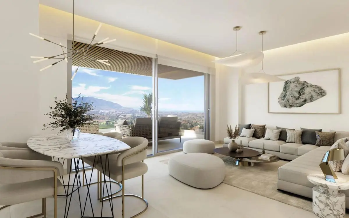 Apartment Of 129 M² With Sea View In Mijas