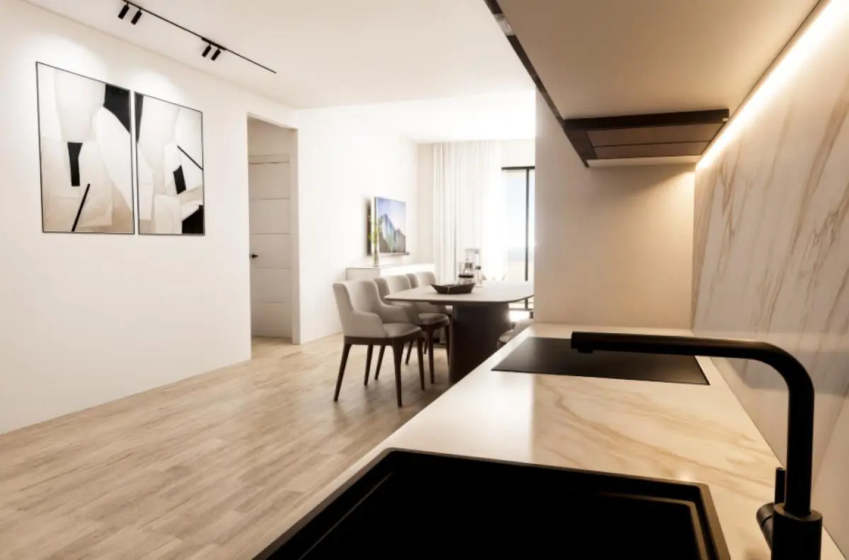 Apartment Of 87 M² With Sea View In Finestrat, Spain