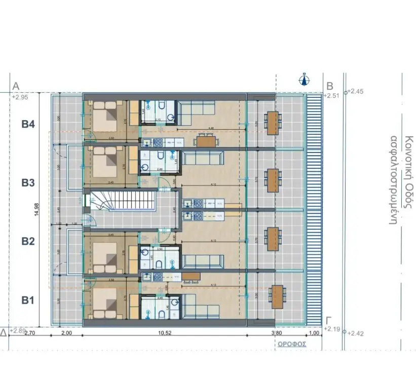 Flat Of 62 M² In Chalkidiki