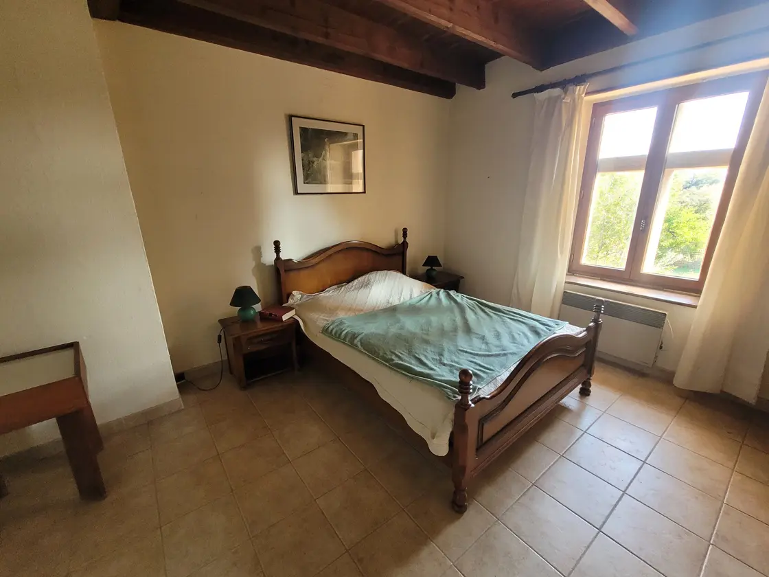 Detached House With Garden In Autignac, France