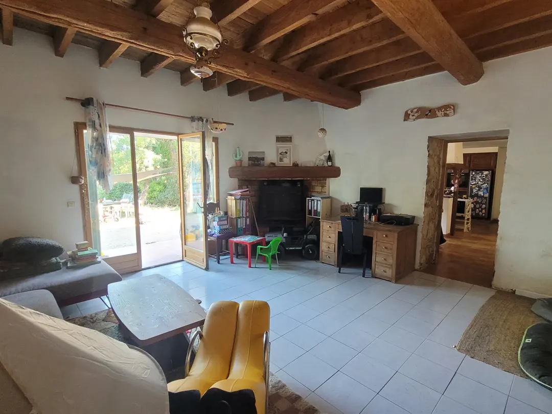 Detached House With Garden In Autignac, France