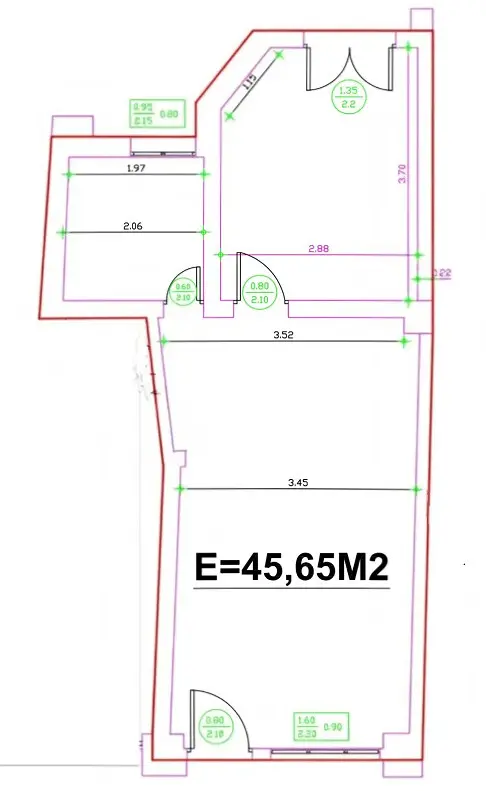 Flat Of 50 M² In Thessaloniki