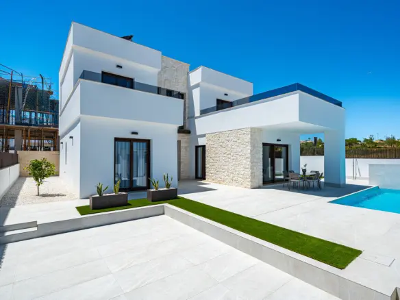 Villa Of 169 M² With Ocean View In Orihuela, Spain
