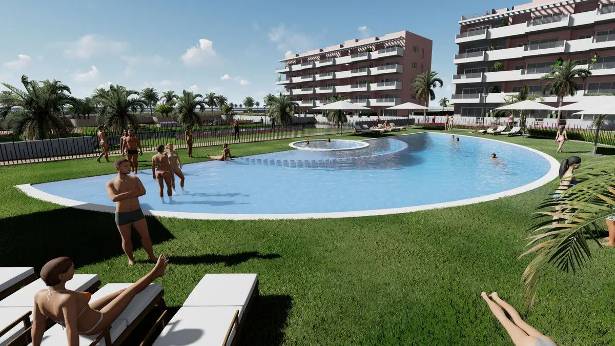 Apartment Of 101 M² With Sea Views In Guardamar Del Segura
