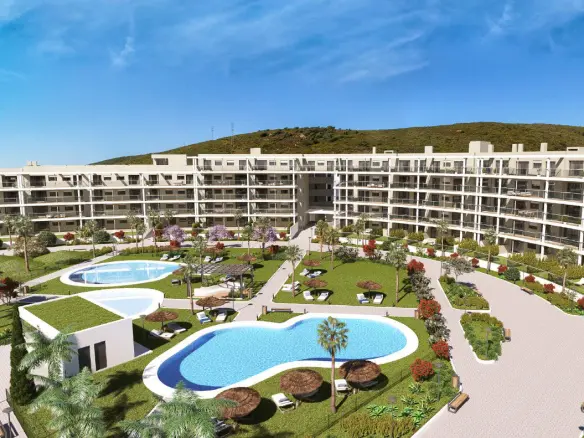 Apartment Of 136 M² With Sea Views In Manilva, Spain