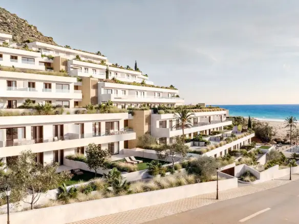 Apartment Of 70 M² With Sea Views In Mojacar, Spain