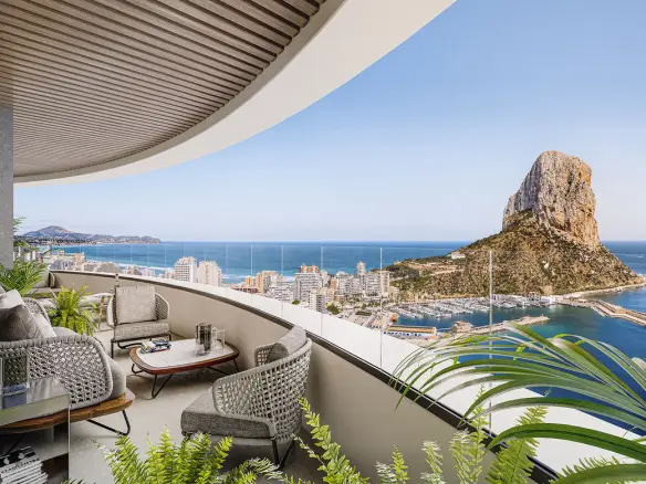 Apartment Of 91 M² With Sea View In Calpe, Spain