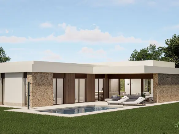Villa Of 120 M² In Aspe Pedanias, Spain