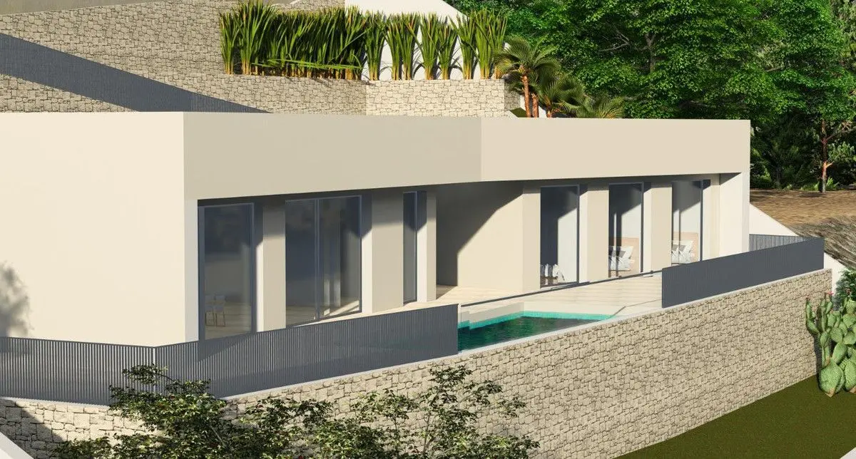 Villa Of 200 M² With Sea Views In Pedreguer, Spain