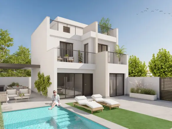 Villa Of 118 M² In Los Alcázares, Spain