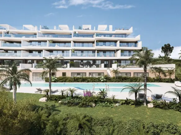 Apartment Of 87 M² With Sea View In Manilva, Spain
