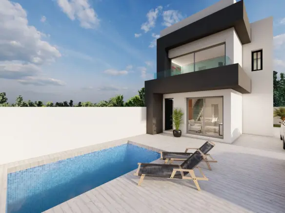 Villa Of 134 M² With Mediter Real Estate In Almoradi, Spain
