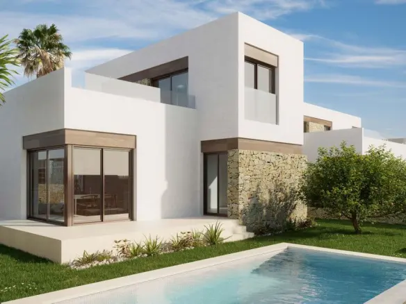 Villa Of 115 M² With Sea View In Finestrat