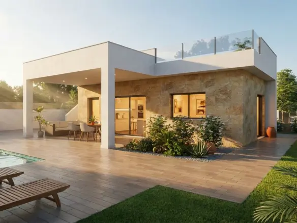 Villa Of 136 M² In Jacarilla, Spain