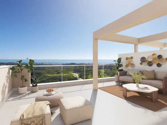 Apartment Of 99 M² With Mediterranean Sea Views In Mijas, Spain