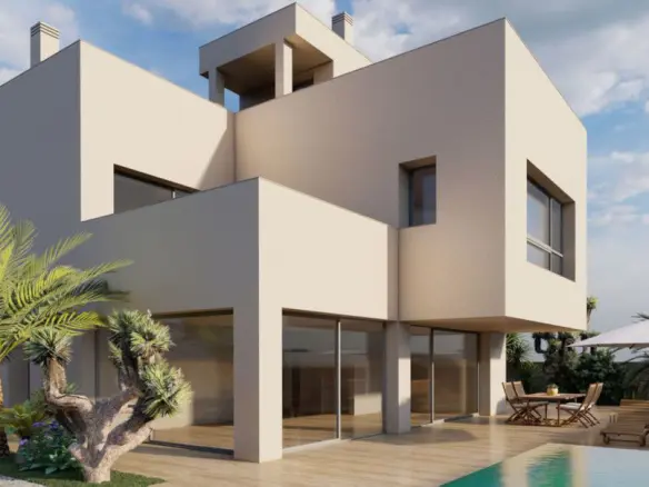 Villa Of 211 M² With Sea View In Pilar De La Horadada
