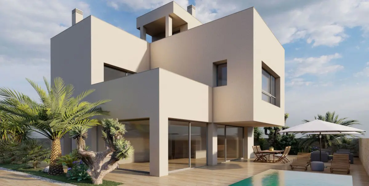 Villa Of 211 M² With Sea View In Pilar De La Horadada