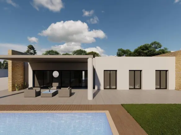 Villa Of 125 M² With Mediter Real Estate In Pinoso, Spain