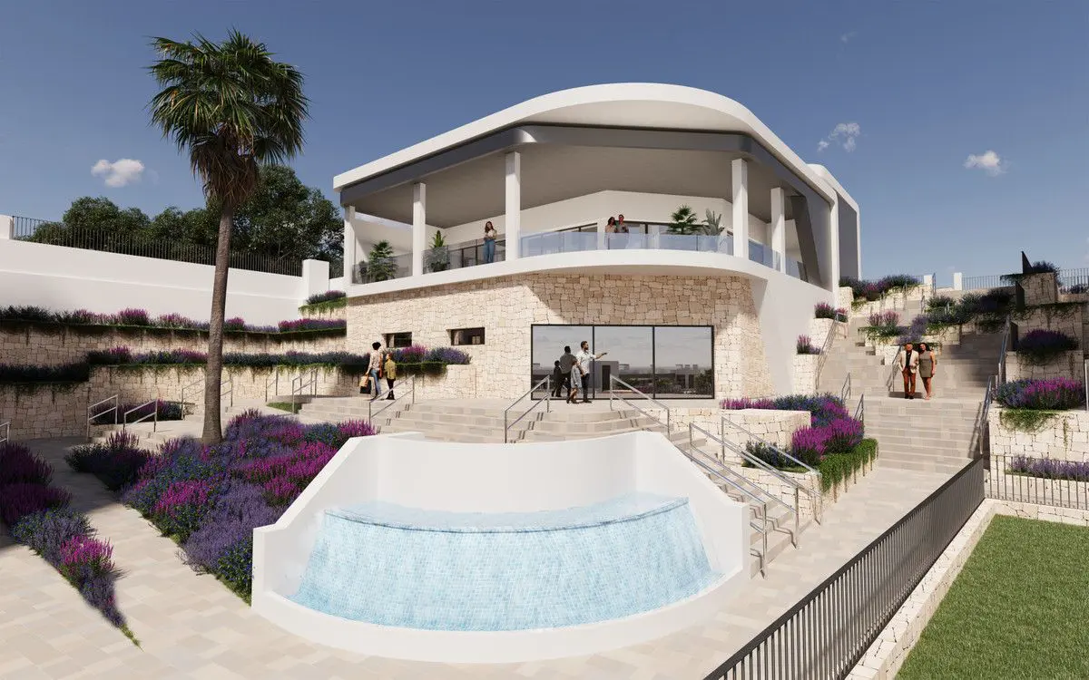 Villa Of 101 M² With Sea View In Mutxamel
