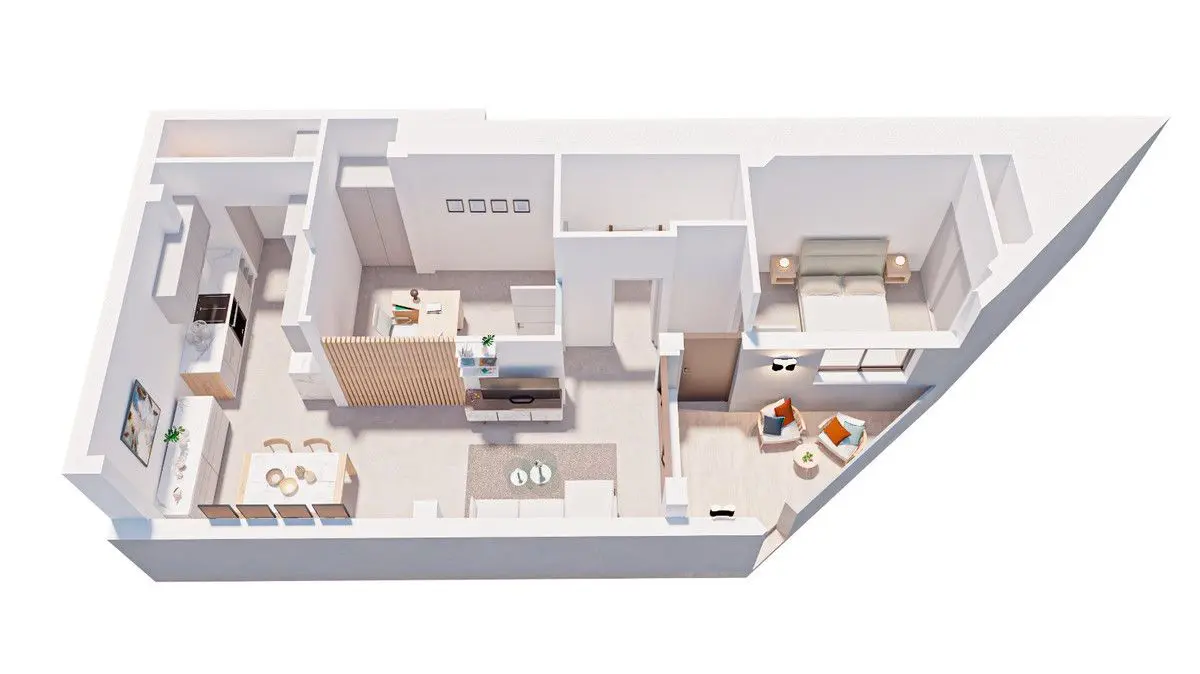 Apartment Of 69 M² In Pilar De La Horadada
