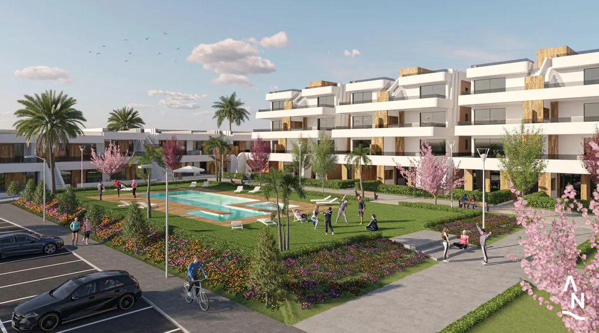 Apartment Of 90 M² In Alhama De Murcia, Spain
